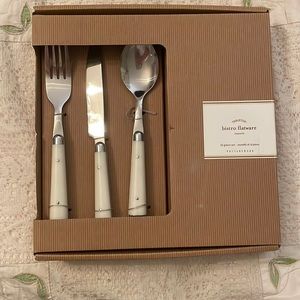 Brand new Pottery Barn bistro flatware